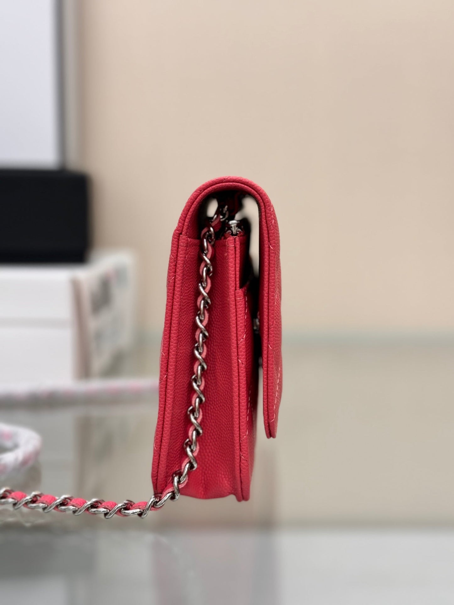 WOC 19CM RED CAVIAR SILVER HARDWARE mysite