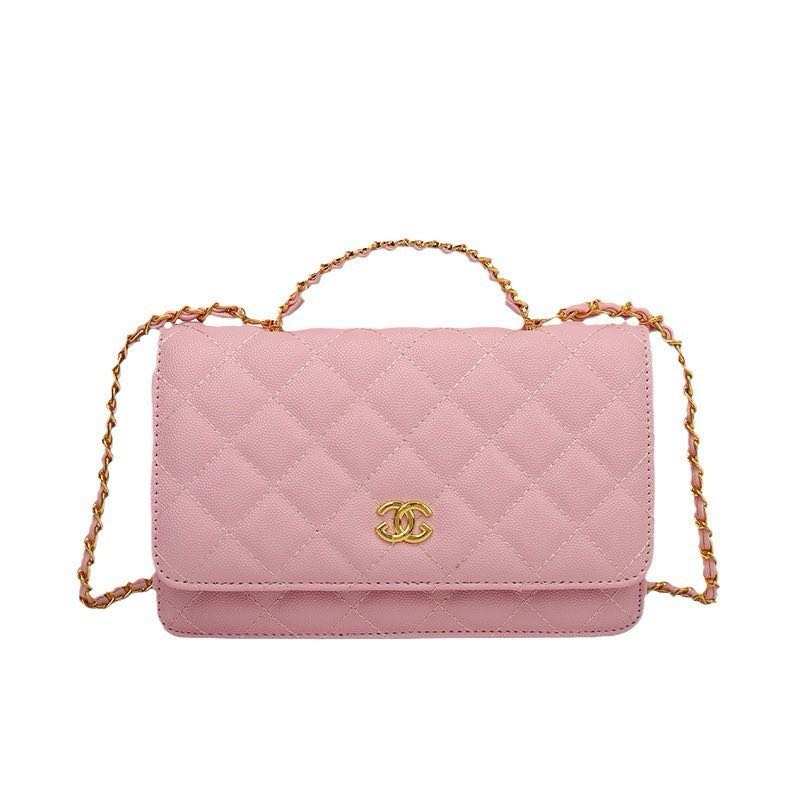 Wallet On Chain Shiny Lambskin Pearls Gold Tone Metal-1-2 mysite