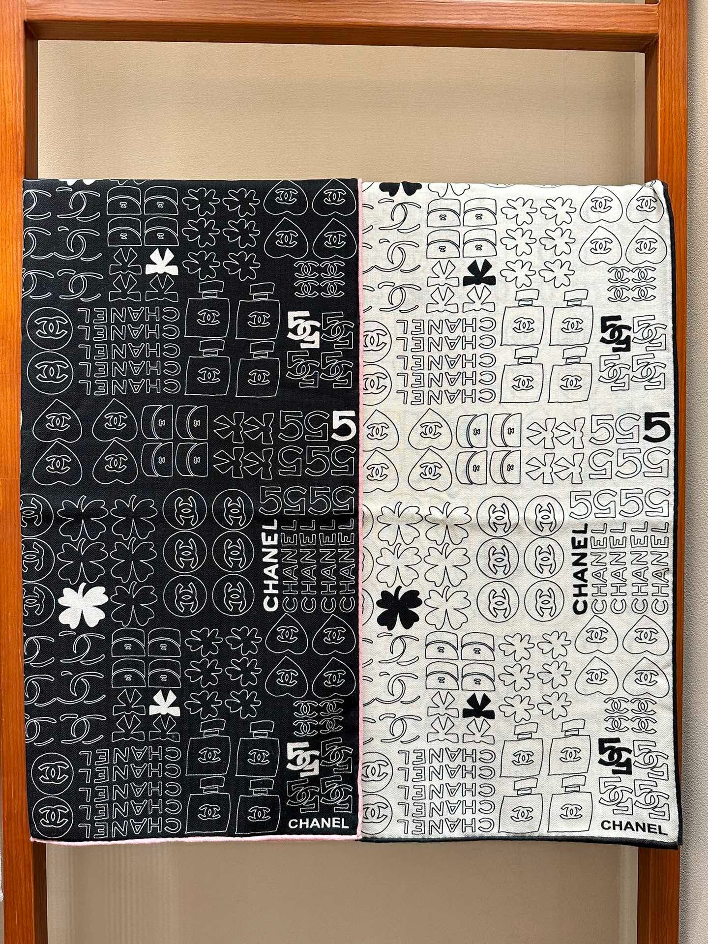 SQUARE SCARF 140 CM IN WHITE MONOGRAM SILK 403998 mysite