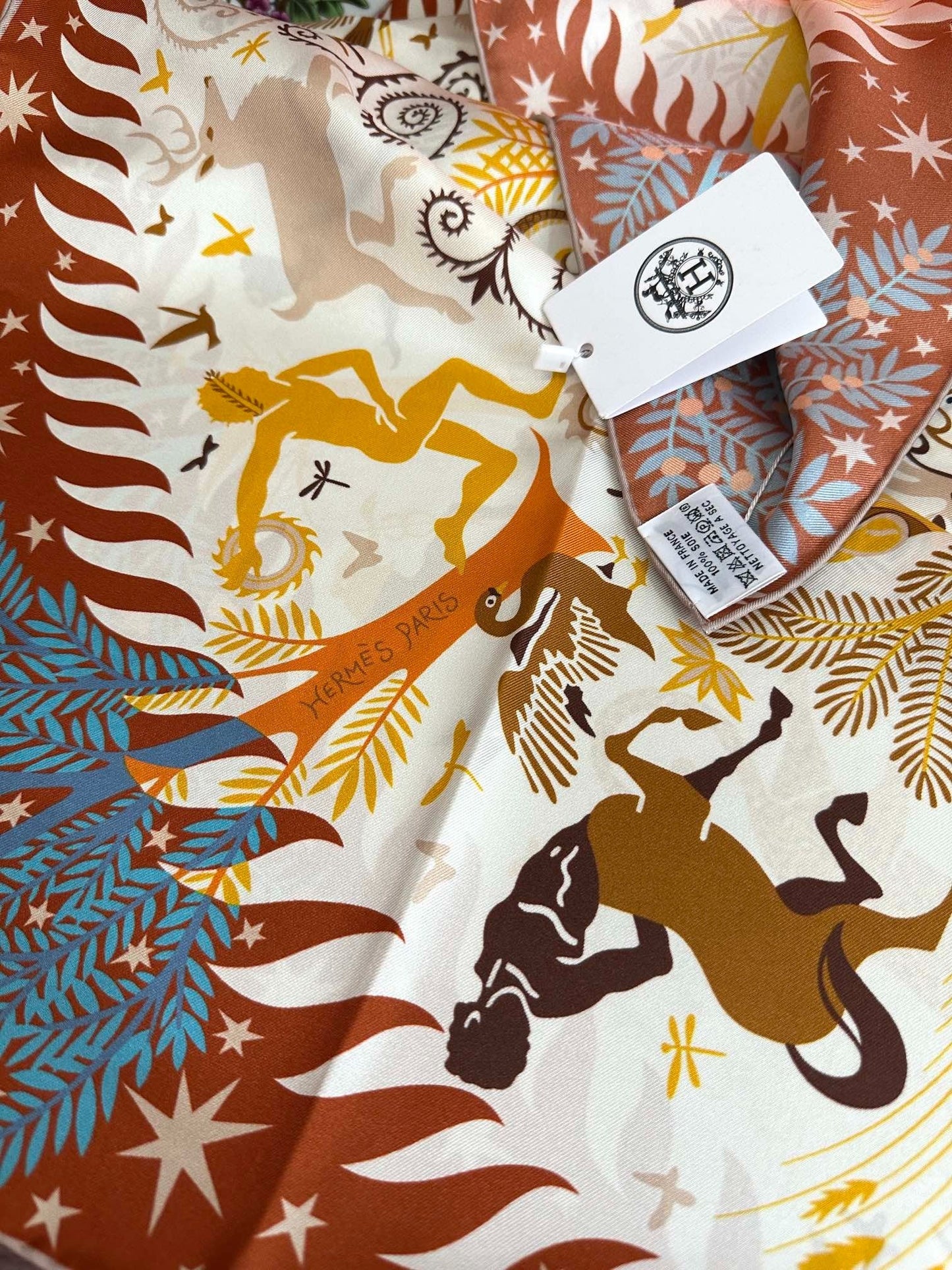 CHANEL 25S SCARF 90 IN SILK 709581 mysite