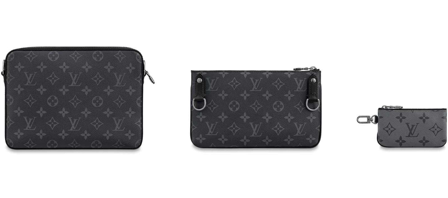 LV Virgil Abloh Trio Messenger Multi Crossbody Bag mysite
