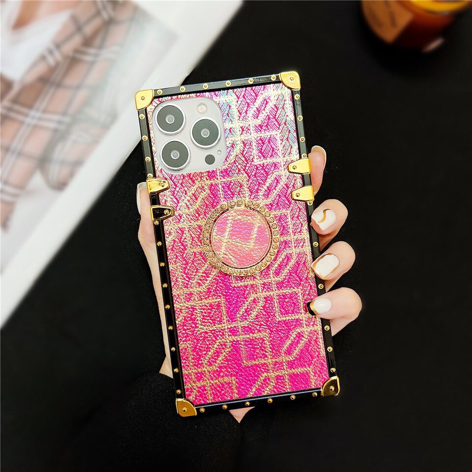 Samsung Case with Ring "Magenta" mysite