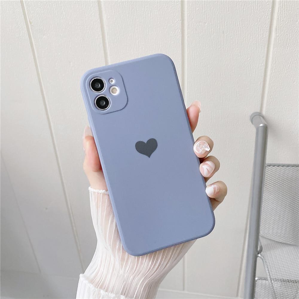Heart Matte iPhone Case mysite