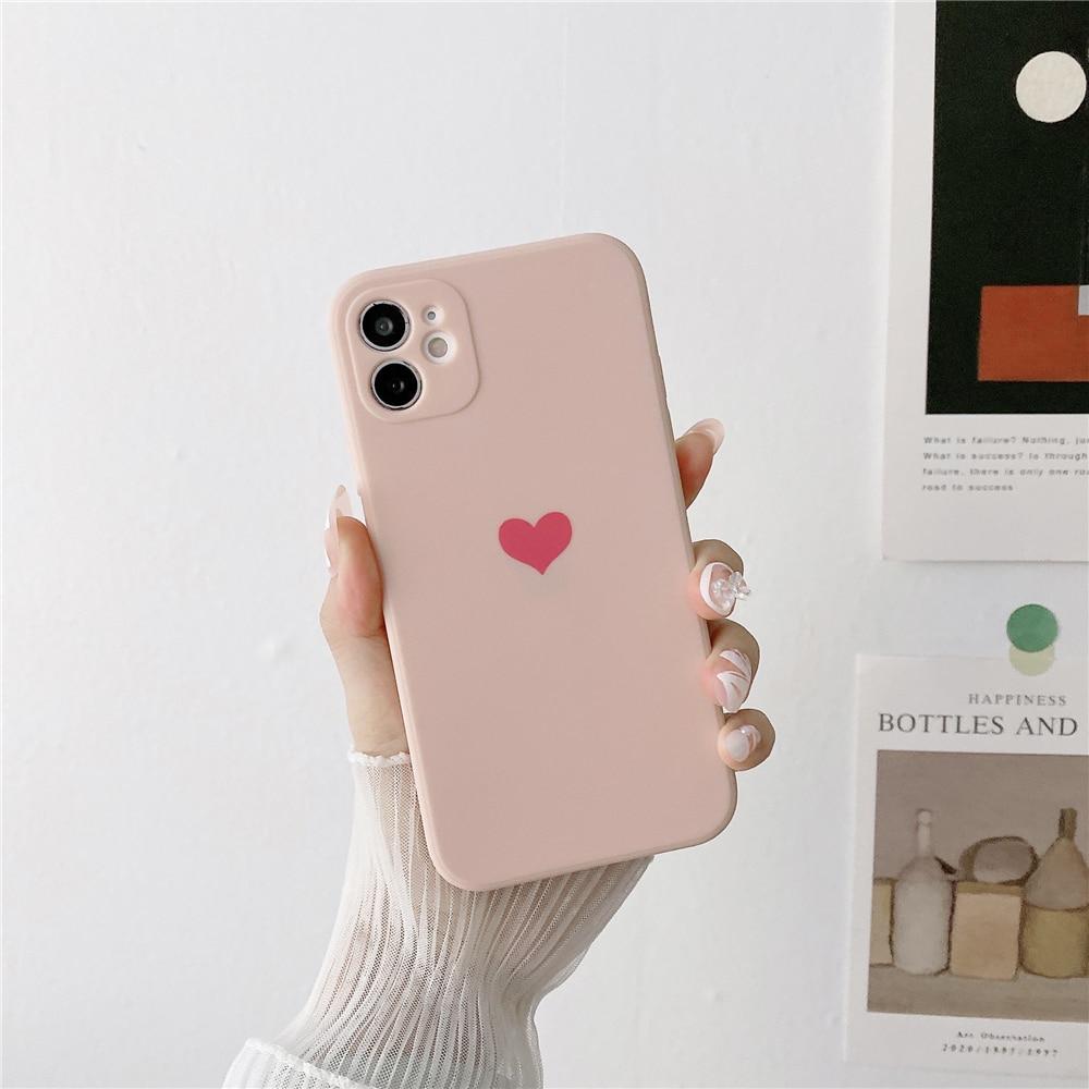 Heart Matte iPhone Case mysite