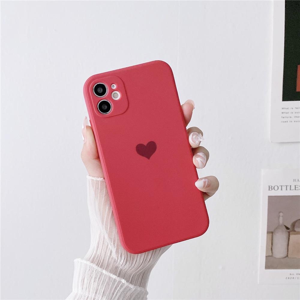 Heart Matte iPhone Case mysite