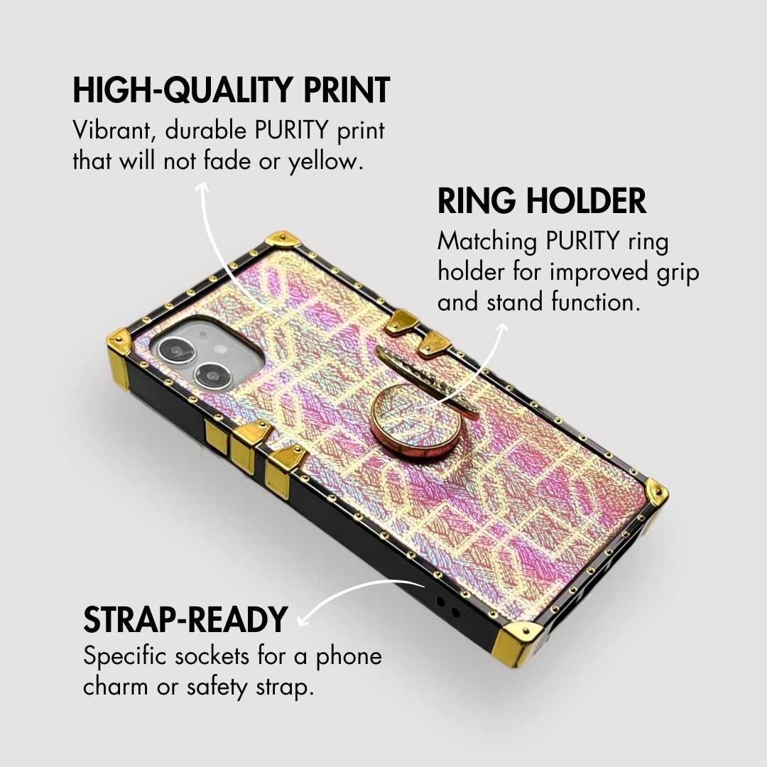 Samsung Case with Ring "Magenta" mysite