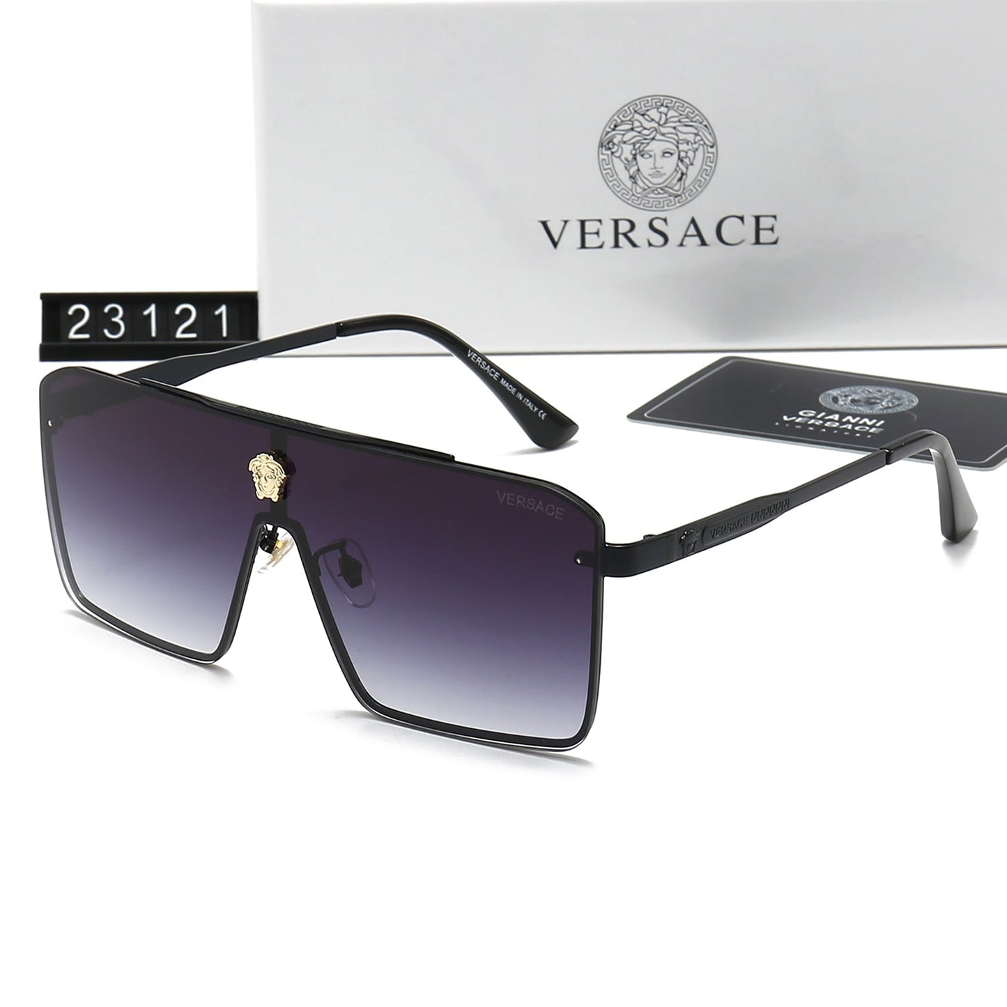Retro Metal Letter Sunglasses 23121 mysite