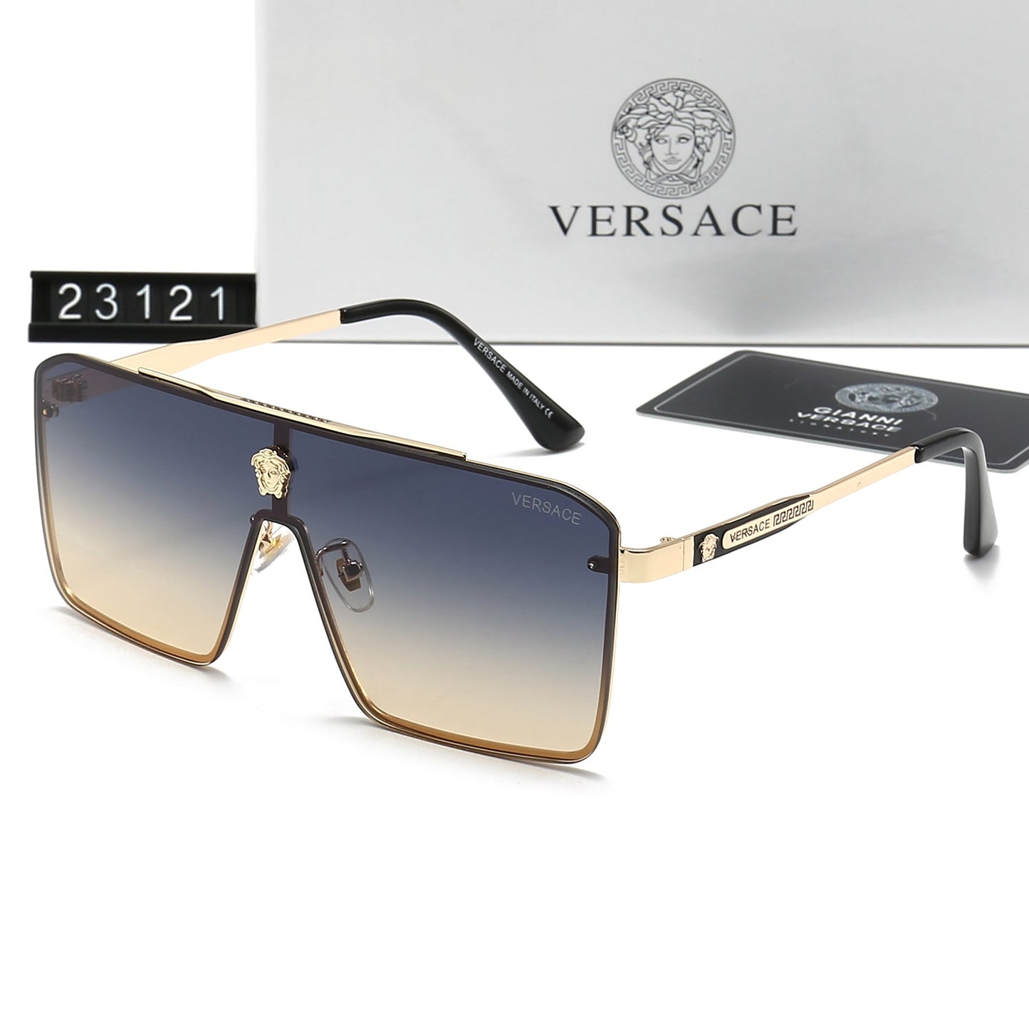 Retro Metal Letter Sunglasses 23121 mysite