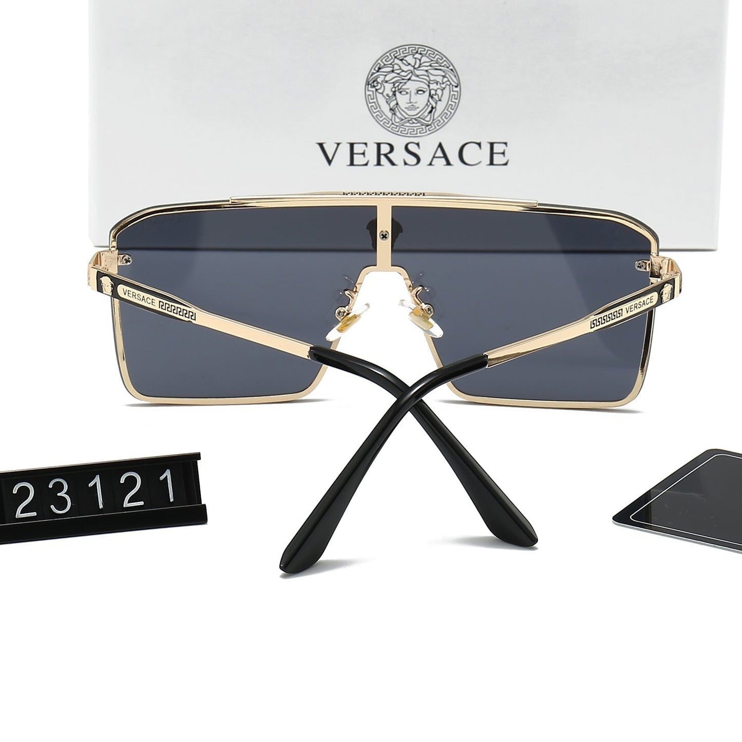 Retro Metal Letter Sunglasses 23121s mysite