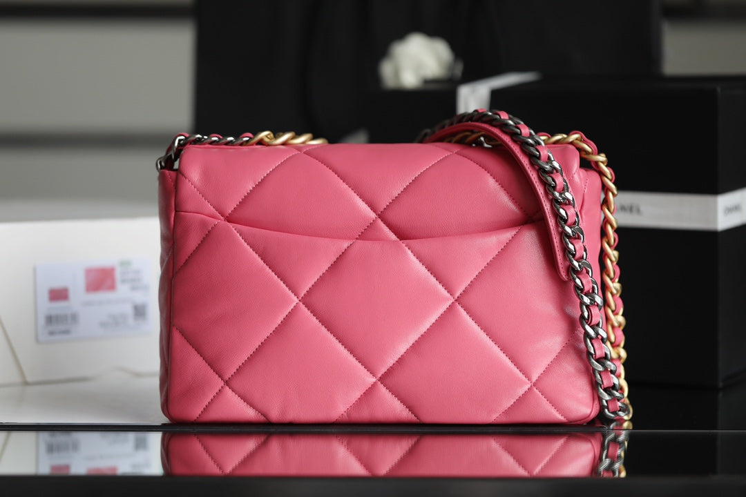Chanel 19 Flap Bag Medium Pink - 30cm mysite