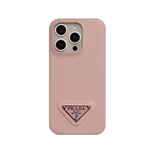 LEATHER PR PHONE CASE FOR IPHONE PINK mysite