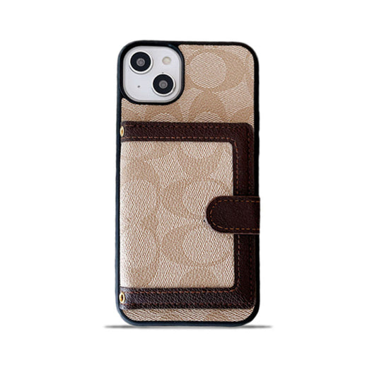 Coach iPhone Case With Wallet And Crossbody Strap White -XK240402 mysite