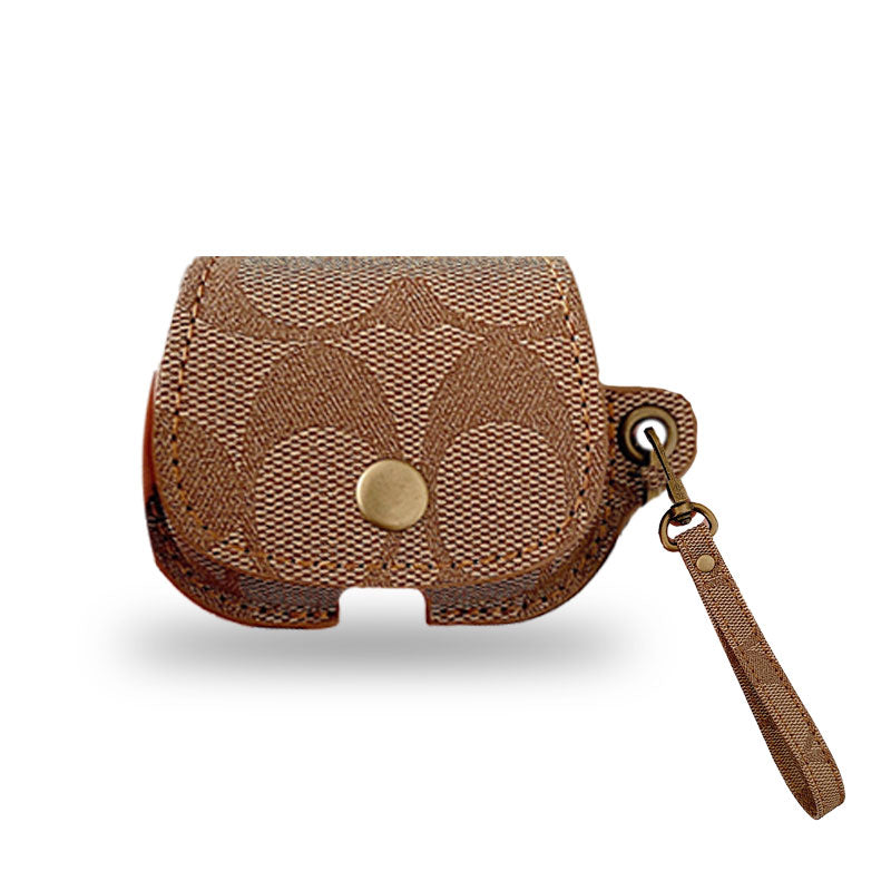 Leather Coach AirPods 3rd Generation Case Brown-CC231215 mysite