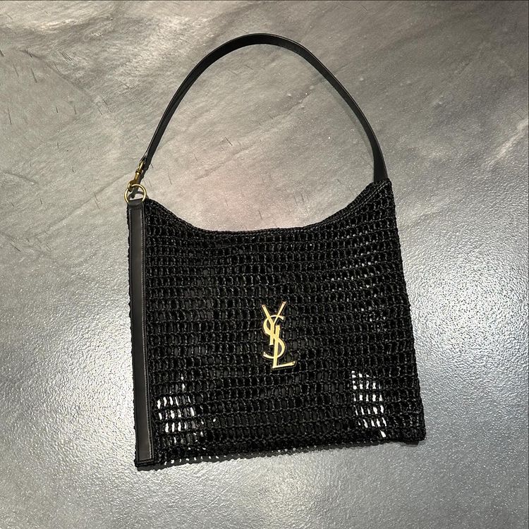 SAINT LAURENT YSL Raffia tote Bag mysite