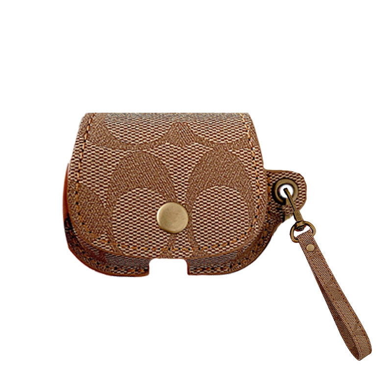 Leather Coach AirPods 3rd Generation Case Brown-CC231215 mysite