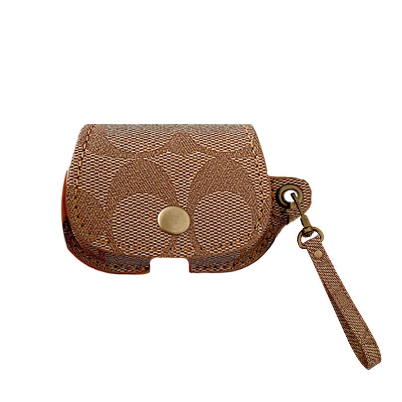 Leather Coach AirPods 3rd Generation Case Brown-CC231215 mysite