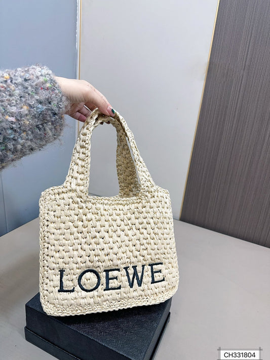 LOEWE Trend Straw Tote Bag 24x19cm mysite