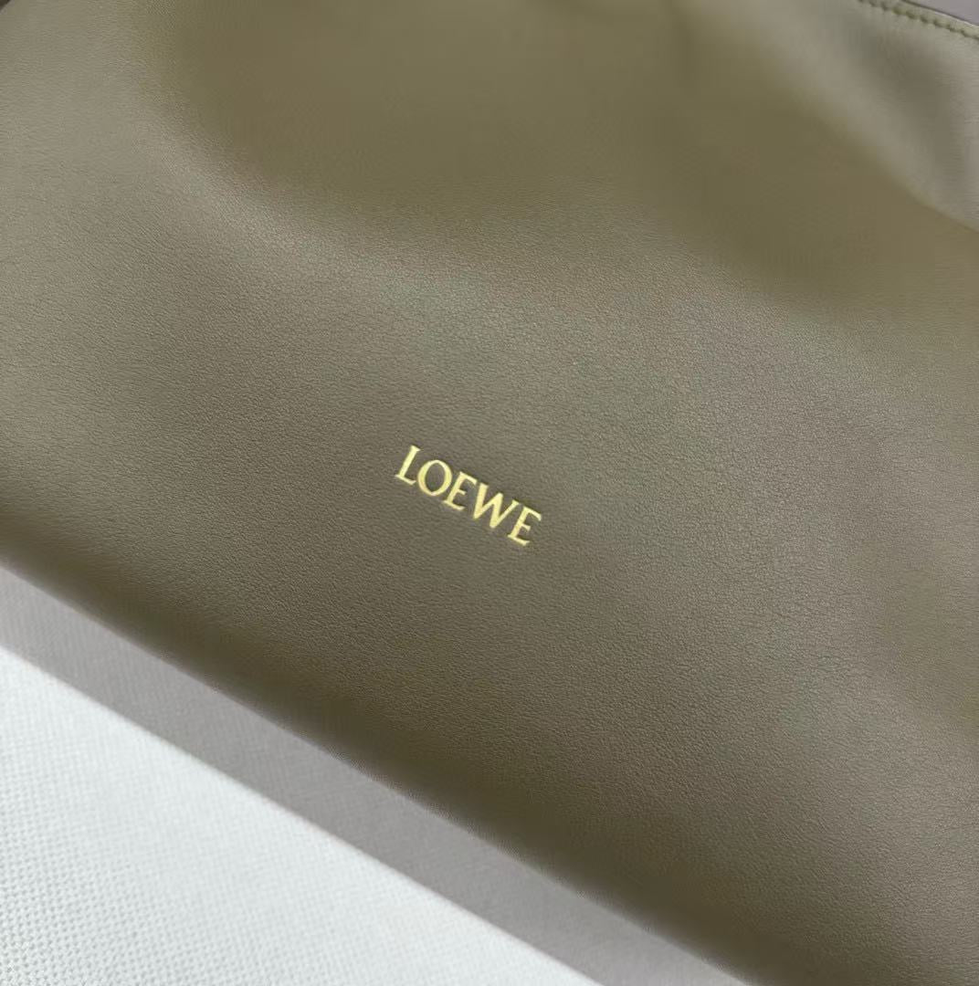 Loewe Flamenco Lucky Bag 30 Eucalyptus Olive Green Nappa Lambskin mysite