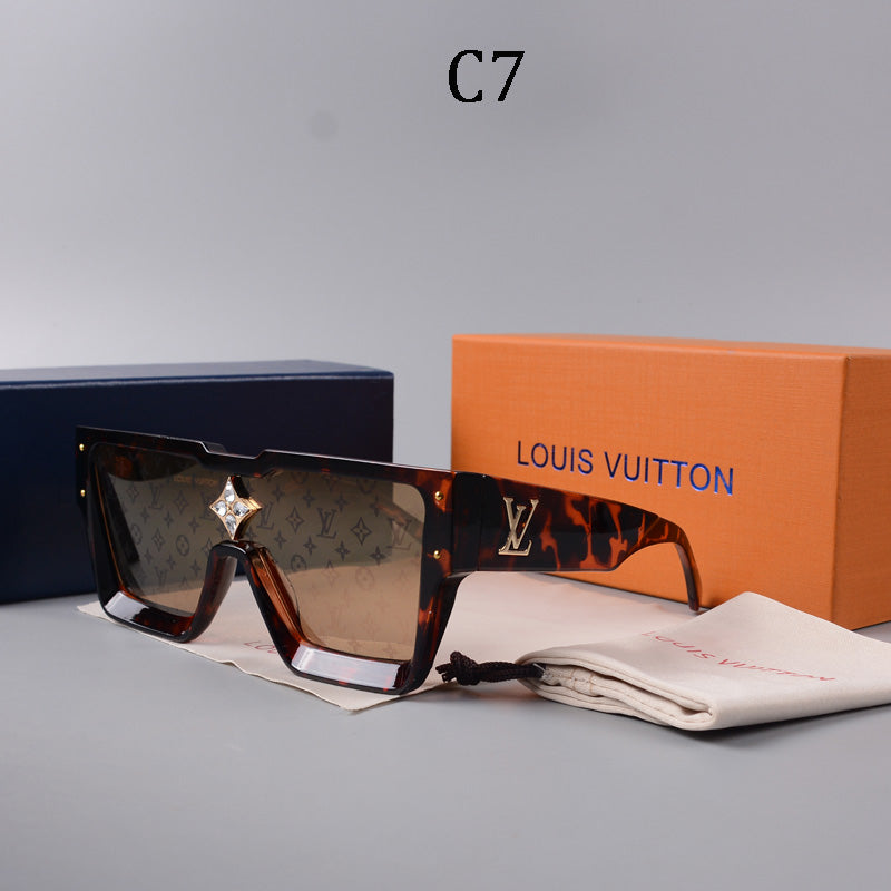 Luxury Large Frame Fashion Sunglasses—82978 Luxcases.shop