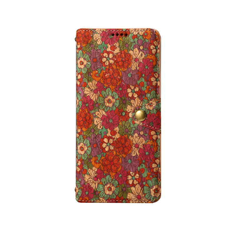 Vintage  Floral seasons Leather Wallet Case  – Boho Chic Protection for iPhone Case1 mysite