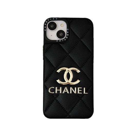 LEATHER CC IPHONE CASE BLACK mysite