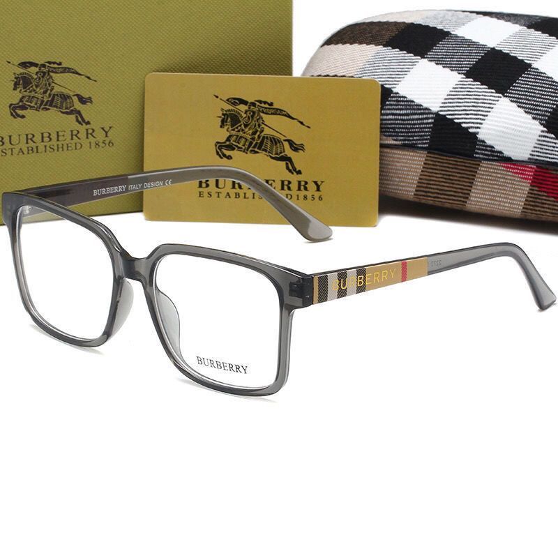Unisex Retro Square Plaid Glasses mysite