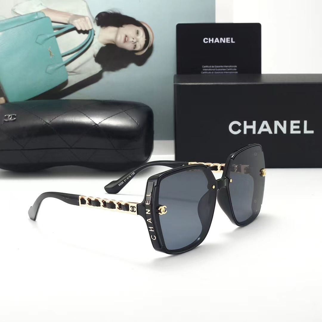 Women's Fashion Full Frame Letter Sunglasses 6330 mysite