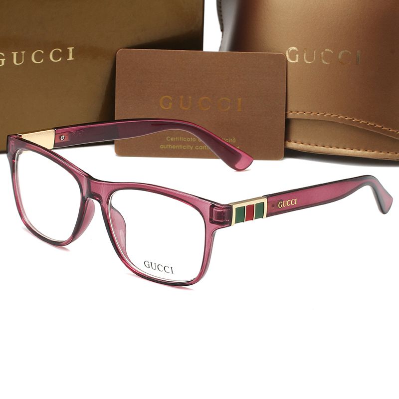 Fashion Striped Color Block Frame Glasses mysite