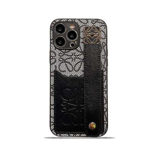 Leather  Loewe iPhone Case Black-HDK231201 mysite