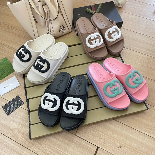 4-Color Platform Slippers mysite