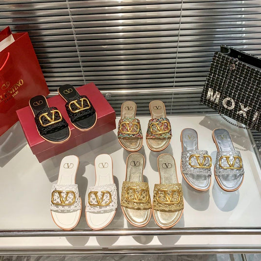 Cutout Flat Slippers mysite