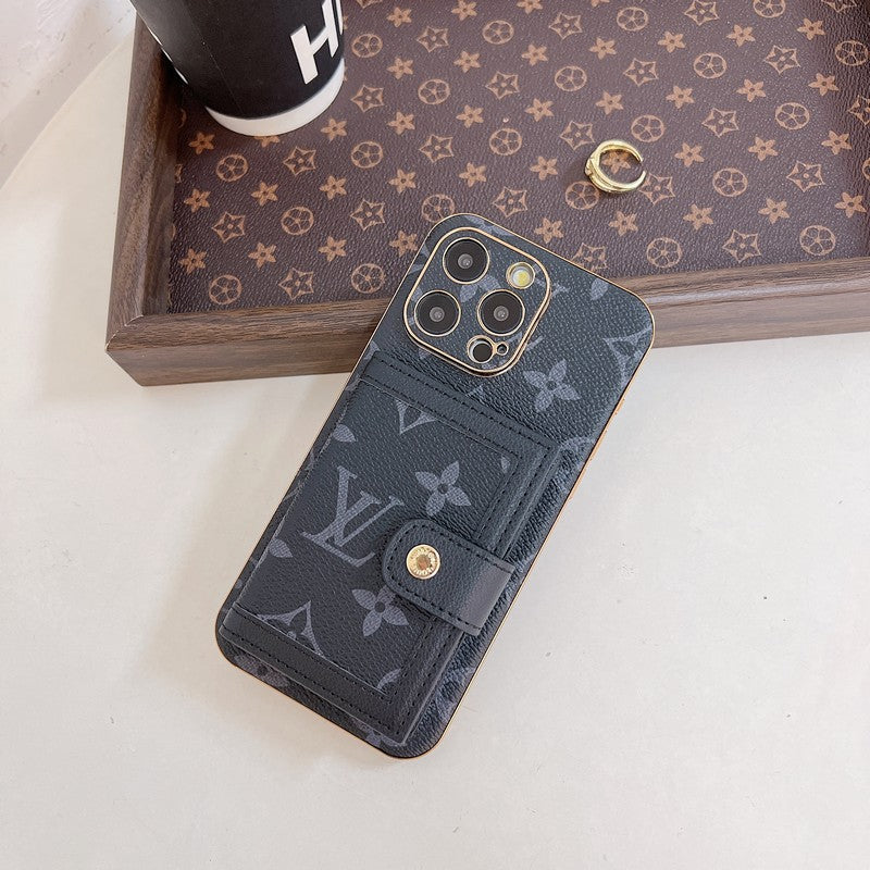 Lou Classic Color Card Bag iPhone Case mysite