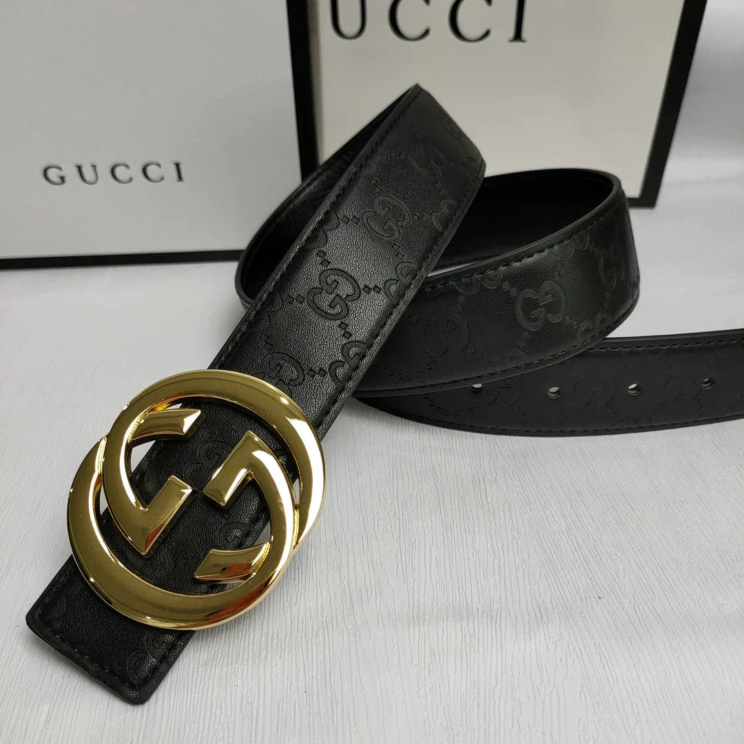 4 Colors Fashion printed leather belt mysite