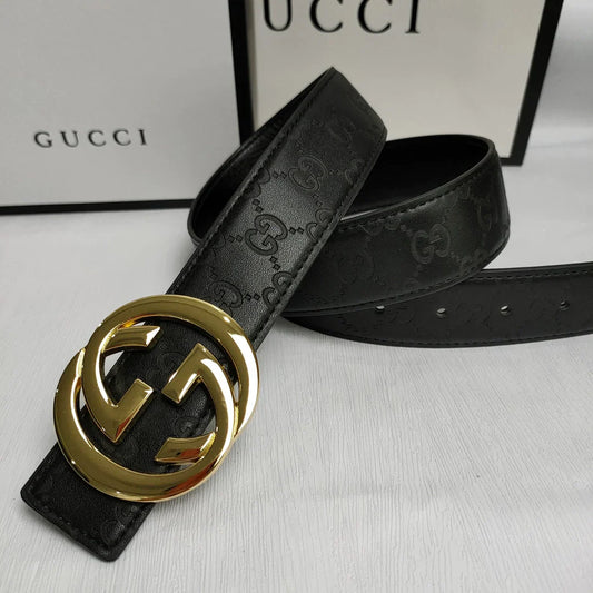 4 Colors Fashion printed leather belt mysite