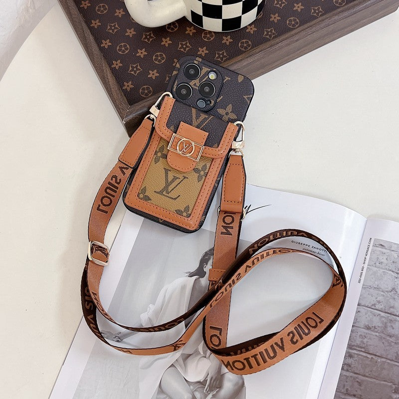 Lou Card Holder Crossbody iPhone Case mysite