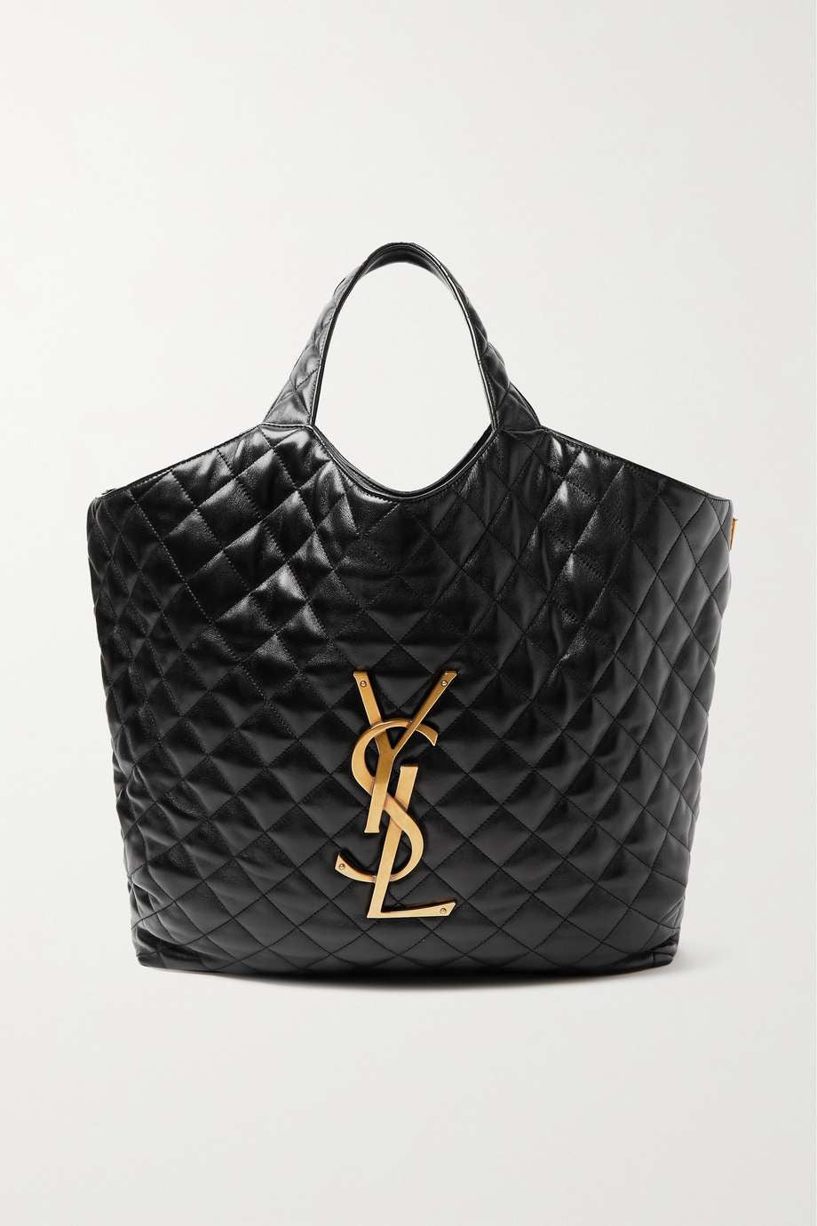 SAINT LAURENT Icare extra large embellished quilted leather tote mysite