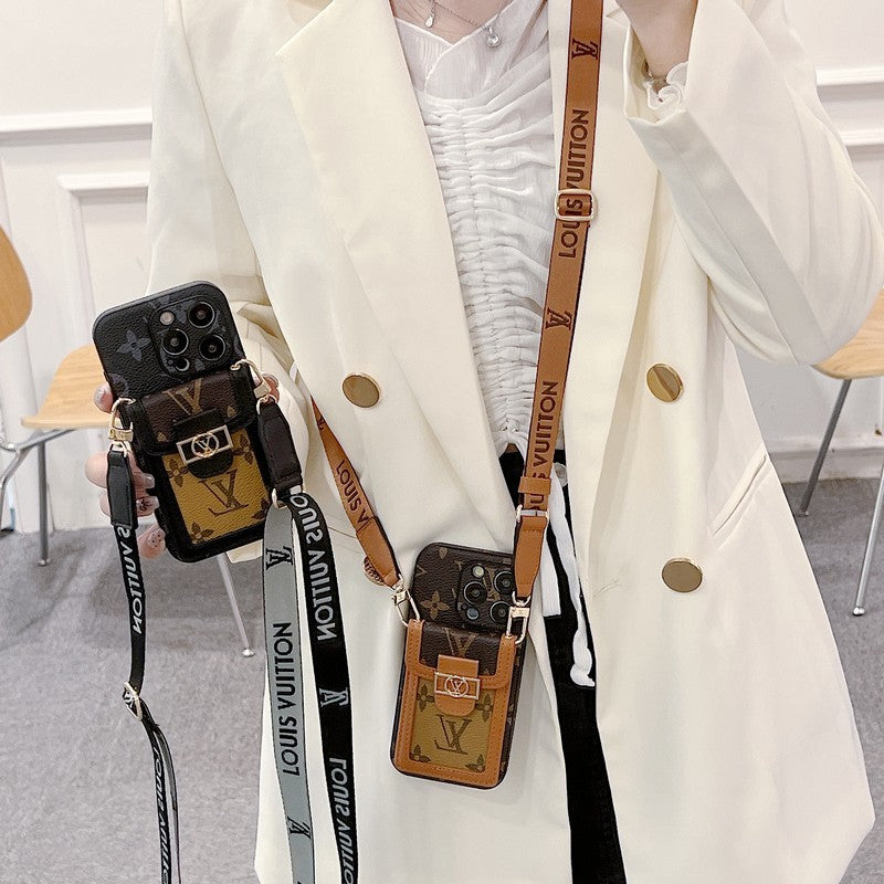 Lou Card Holder Crossbody iPhone Case mysite