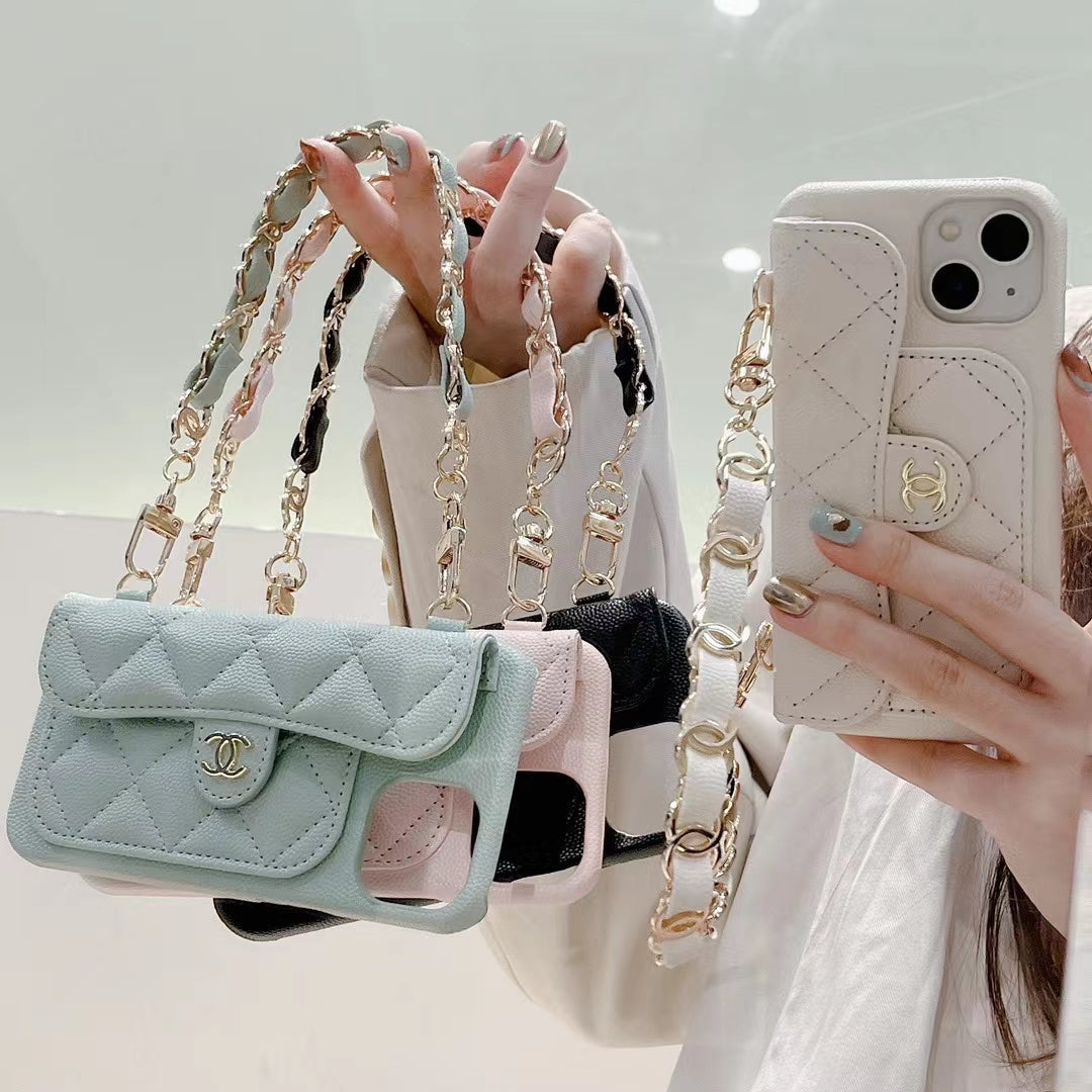 CN Pastel iPhone Cases Bag With Strap mysite