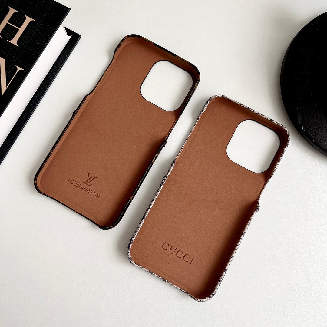 Classic Leather Monogram iPhone Case Card Holders mysite