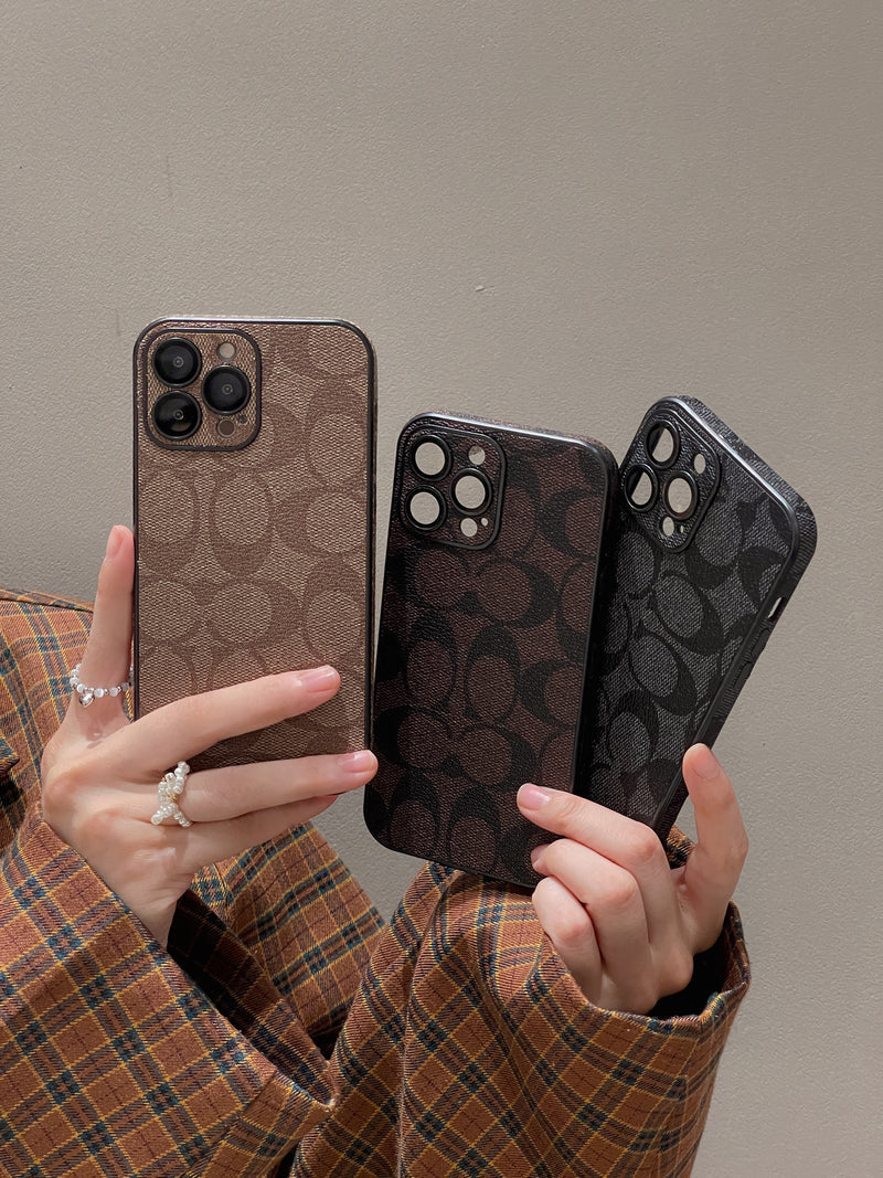 Coach iPhone Case  Brown -QB240402 mysite