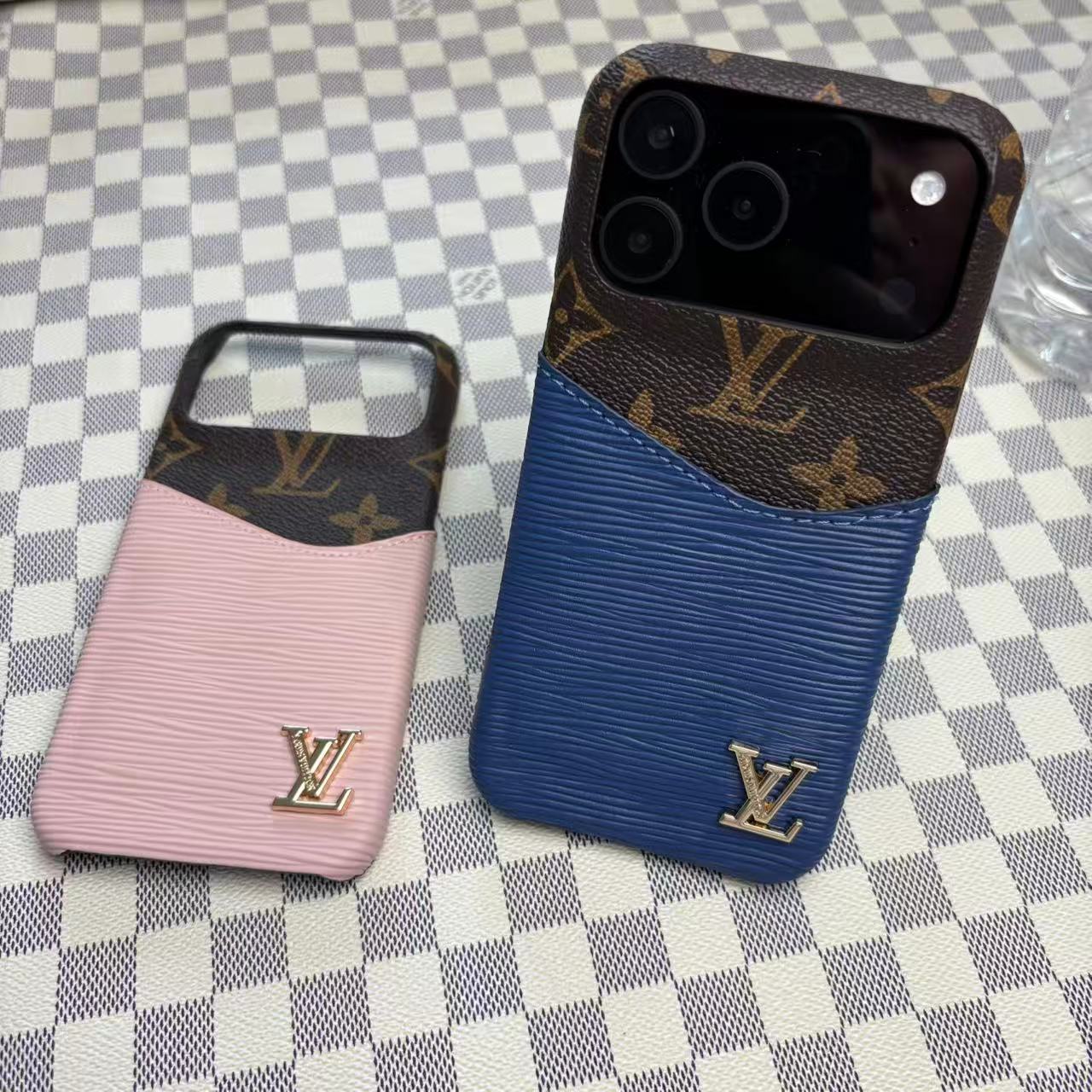 Leather Case with Card Holder for iPhone 17 / 16 / 15 / 14s mysite