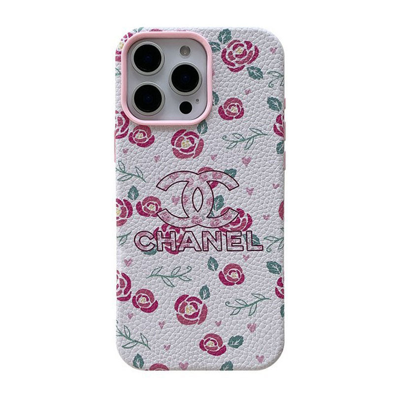 CC Flower Leather iPhone Case mysite