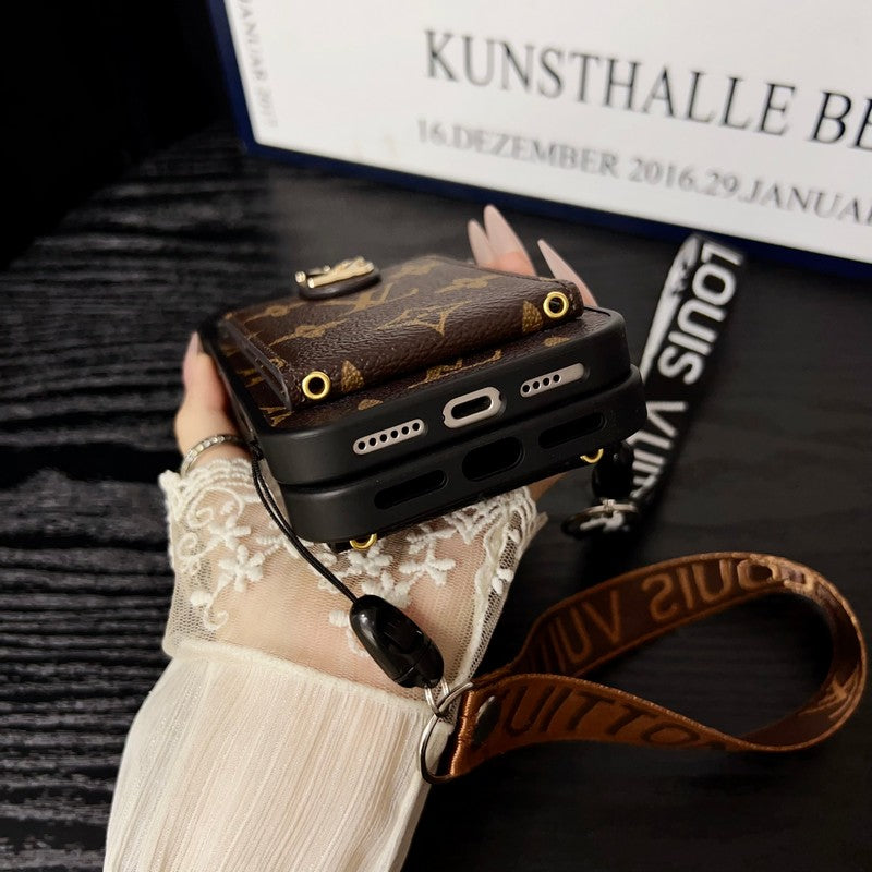 Lou Classic Color Crossbody iPhone Case mysite