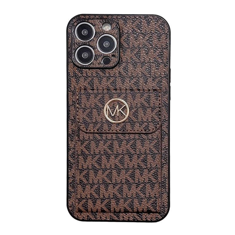 MK Card Bag Gold iPhone Case mysite
