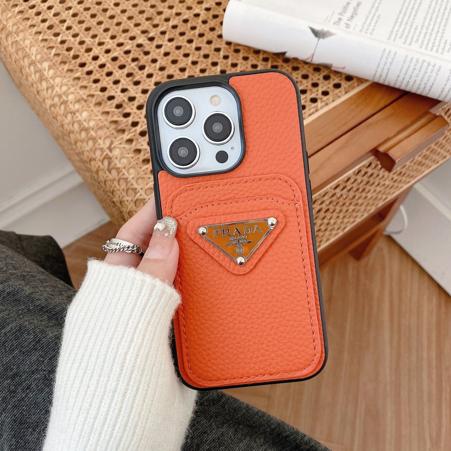Pra Card Holder Color iPhone Case mysite