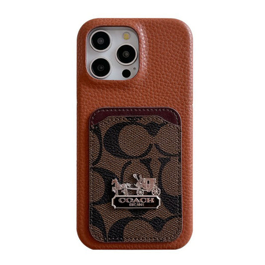 Coa Card Bag Leather iPhone Case mysite