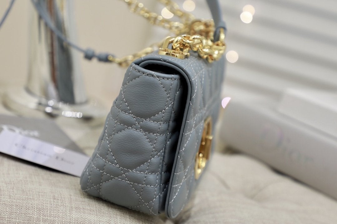 SMALL CARO BAG GRAY SUPPLE CANNAGE CALFSKIN mysite