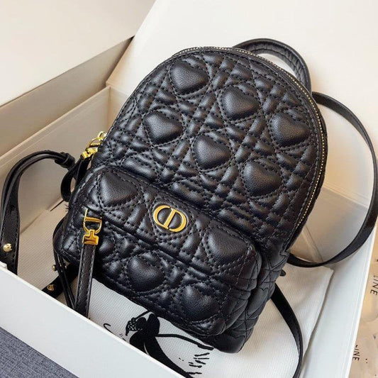 SMALL BACKPACK BLACK CANNAGE LAMBSKIN mysite