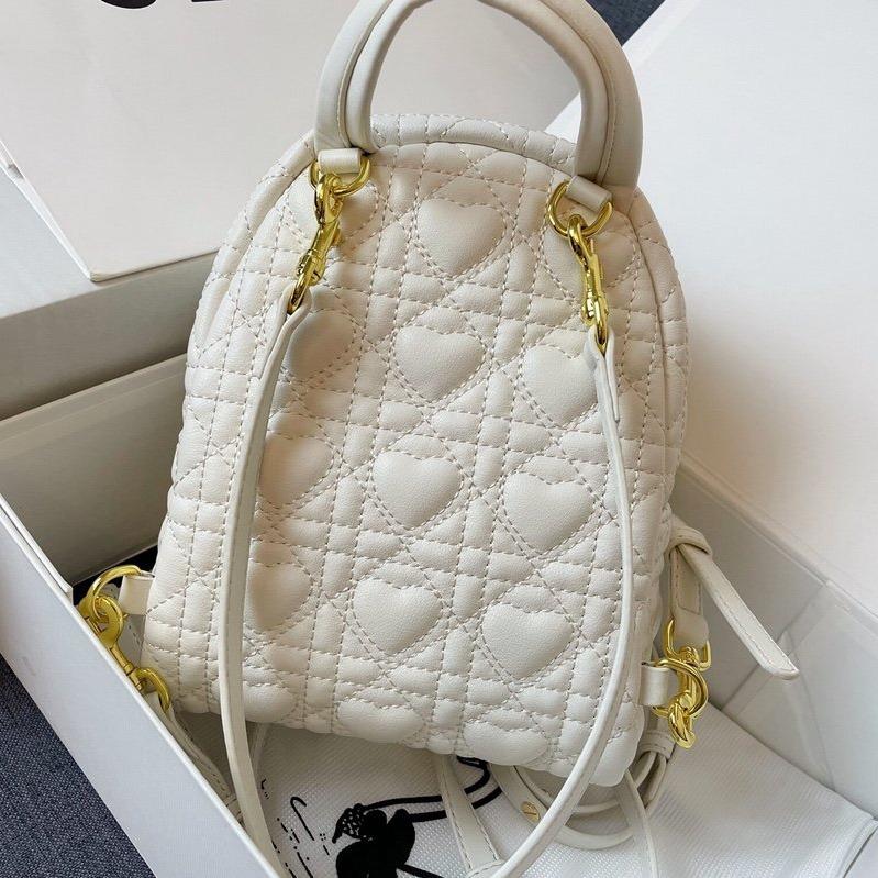 SMALL BACKPACK WHITE CANNAGE LAMBSKIN mysite