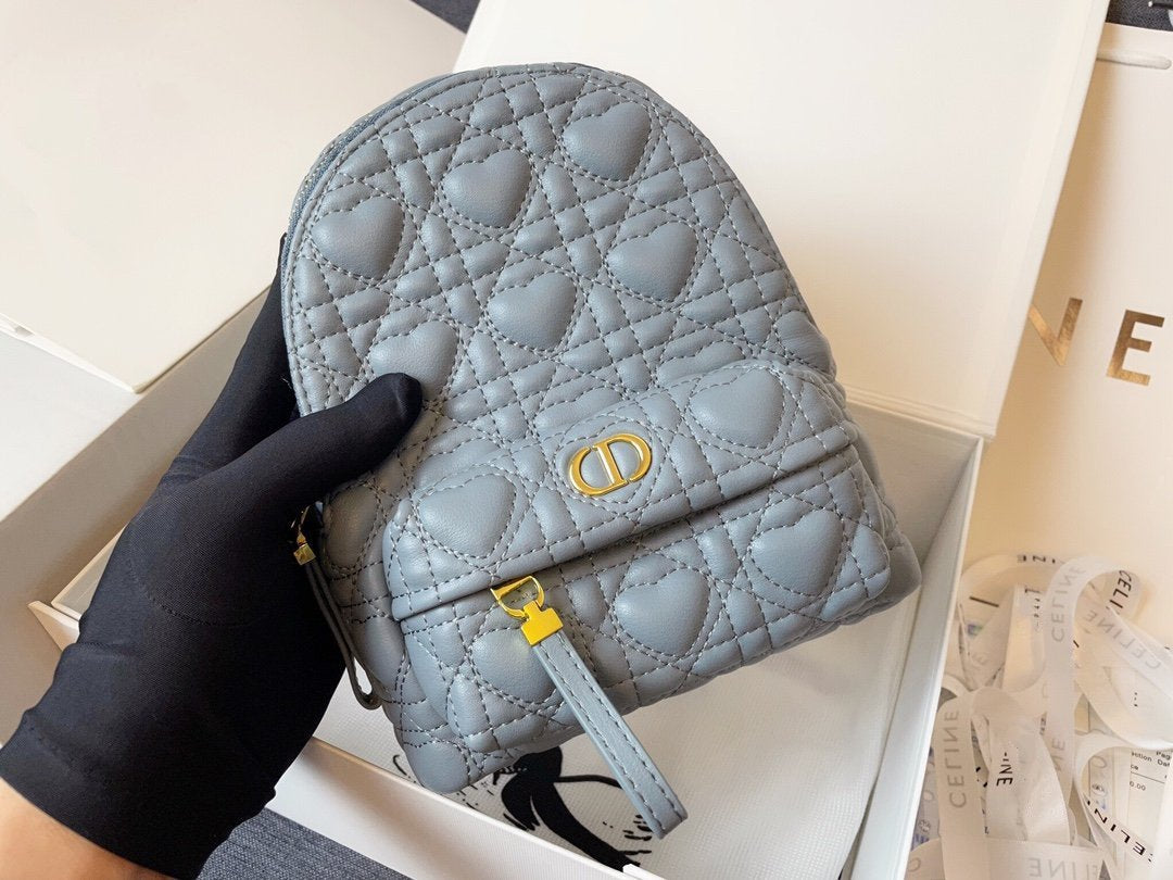 SMALL BACKPACK CLOUD BLUE CANNAGE LAMBSKIN mysite